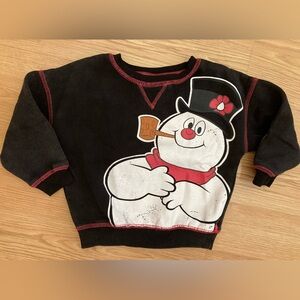 Frosty the Snowman distressed Sweatshirt 18M